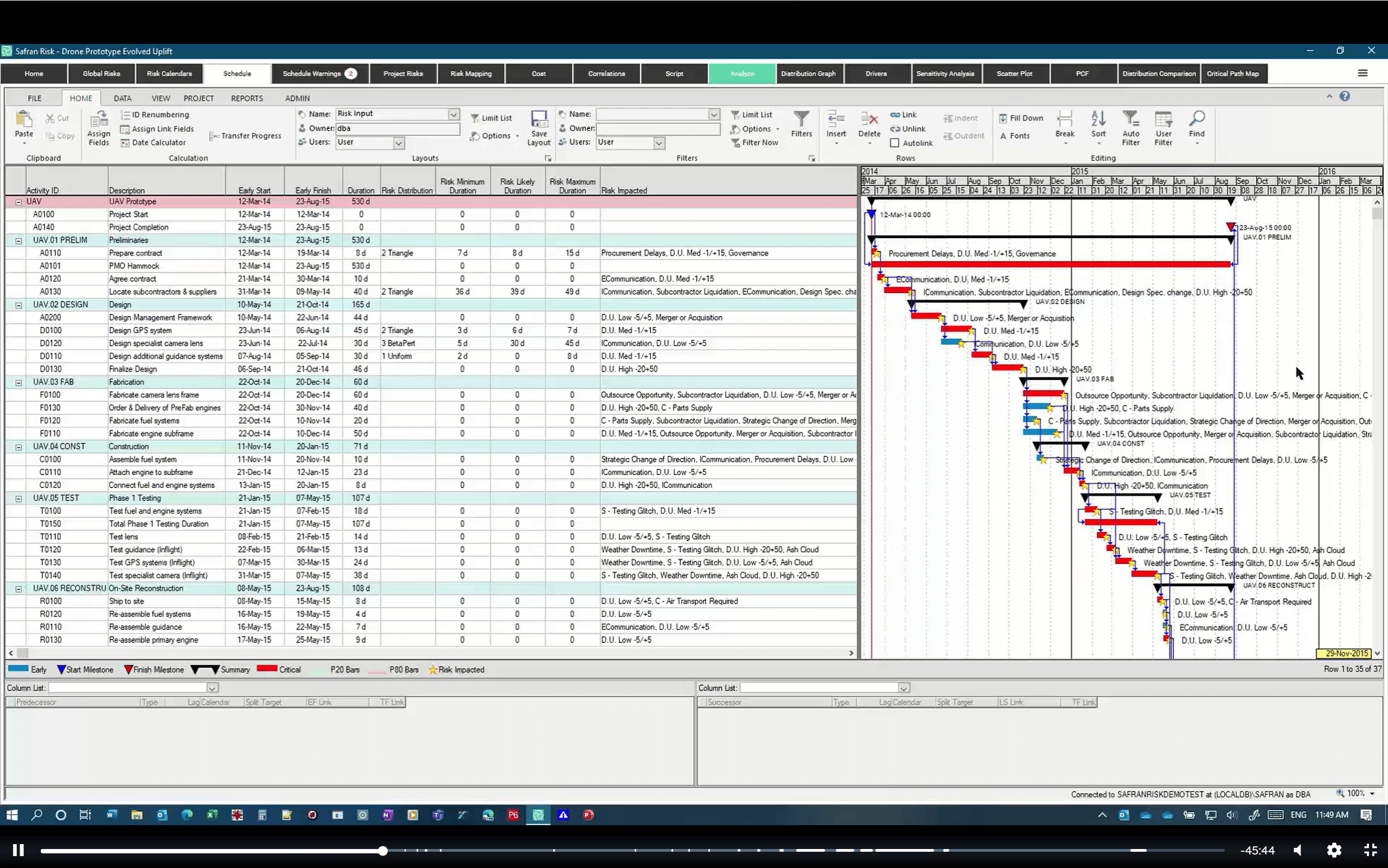 Safran Risk screencap 1